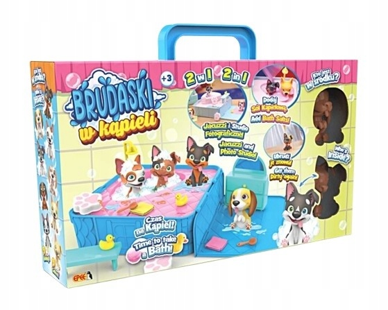Dirty in the Bath - Jacuzzi Set - 2 psy + blato + 5 doplnkov